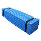 Max Portable Folding Outdoor Camping Mat Picnic Sleeping Cushion Pad Blue