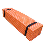 Max Portable Folding Outdoor Camping Mat Picnic Sleeping Cushion Pad Orange