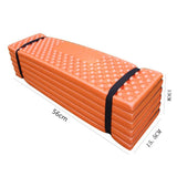 Max Portable Folding Outdoor Camping Mat Picnic Sleeping Cushion Pad Orange