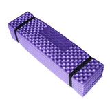 Max Portable Folding Outdoor Camping Mat Picnic Sleeping Cushion Pad Purple