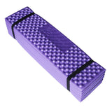 Max Portable Folding Outdoor Camping Mat Picnic Sleeping Cushion Pad Purple