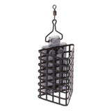 Max Fishing Feeder Bait Cage Metal Sinker Lure Holder Basket Trap Tackle 60g