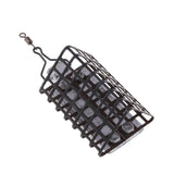 Max Fishing Feeder Bait Cage Metal Sinker Lure Holder Basket Trap Tackle 60g