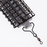 Max Fishing Feeder Bait Cage Metal Sinker Lure Holder Basket Trap Tackle 60g