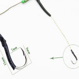 Max Fishing Baits Hook Lure Trap Hooks with Spring Feeder Coarse Fishing Tackle