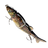 Max Fishing Bionic 3D Eye Multi-Section Crankbait Lure with Hook - 16.5cm/39g D