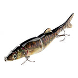 Max Fishing Bionic 3D Eye Multi-Section Crankbait Lure with Hook - 16.5cm/39g D