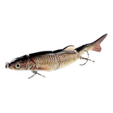 Max Fishing Bionic 3D Eye Multi-Section Crankbait Lure with Hook - 16.5cm/39g G