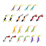 Max 2Pieces Fishing Lures Floating Baits Simulation Swimbaits 2Treble Fishhooks