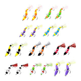 Max 2Pieces Fishing Lures Floating Baits Simulation Swimbaits 2Treble Fishhooks