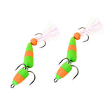 Max 2pcs Topwater Floating Artificial Baits Crankbaits Jerkbaits Swimbaits 002