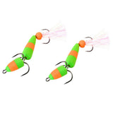 Max 2pcs Topwater Floating Artificial Baits Crankbaits Jerkbaits Swimbaits 002