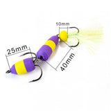 Max 2pcs Topwater Floating Artificial Baits Crankbaits Jerkbaits Swimbaits 003