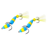 Max 2pcs Topwater Floating Artificial Baits Crankbaits Jerkbaits Swimbaits 004