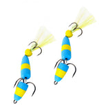 Max 2pcs Topwater Floating Artificial Baits Crankbaits Jerkbaits Swimbaits 004