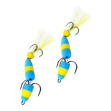 Max 2pcs Topwater Floating Artificial Baits Crankbaits Jerkbaits Swimbaits 004