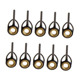 Max Spinning Sturdy Rod Guides Wear-resistant Tip Rings Eyes Pole Repair Kit