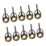 Max Spinning Sturdy Rod Guides Wear-resistant Tip Rings Eyes Pole Repair Kit