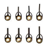 Max Spinning Sturdy Rod Guides Wear-resistant Tip Rings Eyes Pole Repair Kit