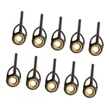 Max 10pcs Fishing Rod Eye Ring Guides Line Rings for Spinning Carp Fishing 1.1mm
