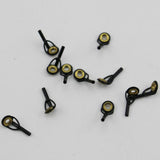 Max 10pcs Fishing Rod Eye Ring Guides Line Rings for Spinning Carp Fishing 1.1mm