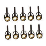 Max 10pcs Fishing Rod Eye Ring Guides Line Rings for Spinning Carp Fishing 1.5mm