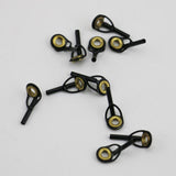 Max 10pcs Fishing Rod Eye Ring Guides Line Rings for Spinning Carp Fishing 1.5mm