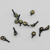 Max 10pcs Fishing Rod Eye Ring Guides Line Rings for Spinning Carp Fishing 1.5mm