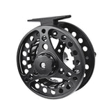 Max Metal Fly Fishing Reel 2+1 Bearings Left Right Hand Tackle 75mm Black
