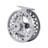Max Metal Fly Fishing Reel 2+1 Bearings Left Right Hand Tackle 85mm Gray