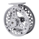 Max Metal Fly Fishing Reel 2+1 Bearings Left Right Hand Tackle 85mm Gray