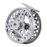 Max Metal Fly Fishing Reel 2+1 Bearings Left Right Hand Tackle 85mm Gray