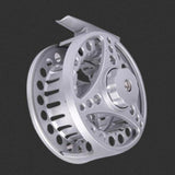 Max Metal Fly Fishing Reel 2+1 Bearings Left Right Hand Tackle 85mm Gray