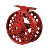 Max Metal Fly Fishing Reel 2+1 Bearings Left Right Hand Tackle 85mm Red