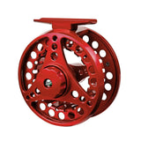 Max Metal Fly Fishing Reel 2+1 Bearings Left Right Hand Tackle 85mm Red