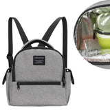 Max Food Thermal Insulation Container Handbag Waterproof Picnic Meal Backpack