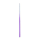 Max Drinking Metal Straws Gradient Color Sucker Drinkware Picnic Straight Bent