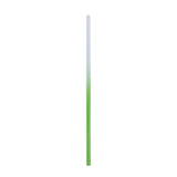 Max Stainless Steel Gradient Color Drinking Straw Sucker 6mm Green Straight