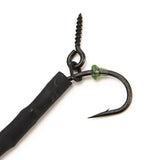 Max 4pcs Fishing Ronnie Rigs Carp Fishing Spinner Rigs Assist Hooks 04 barbed