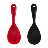 Max Silicone Non-Stick Rice Paddle Rice Spoon for Home/Outdoor Camping BBQ Red