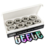 Max 8pcs Skateboard Bearings for Skateboards Longboards Inline Skates Spinners
