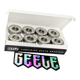 Max 8pcs Skateboard Bearings for Skateboards Longboards Inline Skates Spinners