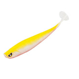 Max 5 Pieces Artificial Baits Soft Fishing Lures Lifelike T Tail Fish Swimbaits