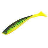 Max 5 Pieces Artificial Baits Soft Fishing Lures Lifelike T Tail Fish Swimbaits