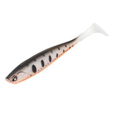 Max 5 Pieces Artificial Baits Soft Fishing Lures Lifelike T Tail Fish Swimbaits