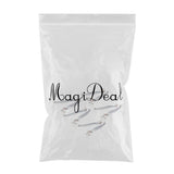 Max 10xWillow Leaf Shape Artificial Sequins Iron Vib Fishing Bait with Hook 21g