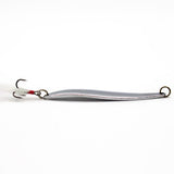 Max 10xWillow Leaf Shape Artificial Sequins Iron Vib Fishing Bait with Hook 21g