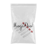 Max 5 Pieces PVC Fishing Lure Bait Artificial Bait Tackle with T-tail 9cm 4.6g A