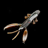 Max 10 Pieces Bionic Shrimp Bait Swim Posture Artificial Fishing Lure Multicolor