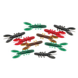 Max 10 Pieces Bionic Shrimp Bait Swim Posture Artificial Fishing Lure Multicolor